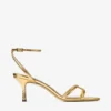 1998 Leo 65 Guld Candy Wrap lädersandal