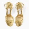 1998 Leo 65 Guld Candy Wrap lädersandal