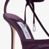 Afia Mesh 100 Winter Bloom Pumps i satin och rynkad tyll