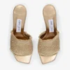 Alexia 70 guldvävda lurex-sandaler