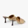 Alexia 70 guldvävda lurex-sandaler