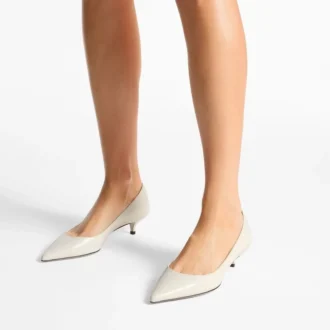 Amelia 35 Latte-pumps i kalvskinn
