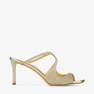Anise 75 Platinum Ice Dusty Glitter-mules