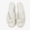 Avenue Wedge 50 Latte Mules i nappaläder Avenue Wedge 50 Latte Mules i nappaläder