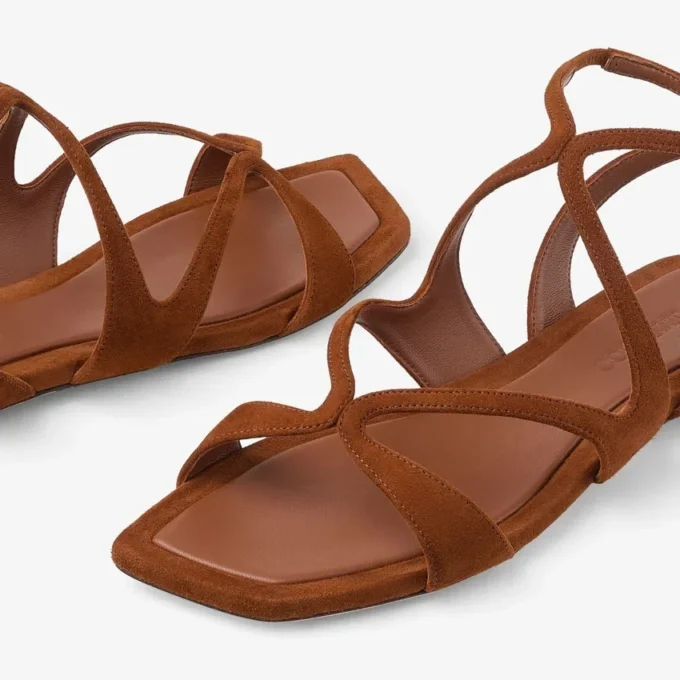 Ayla Flat Tan Suede Flats Ayla Flat Tan Suede Flats
