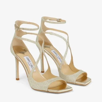 Azia 95 Platinum Ice Dusty Glitter-sandaler
