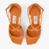 Azia 95 sandaler i solnedgångsorange mocka Azia 95 sandaler i solnedgångsorange mocka