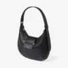 Bar Hobo Small Svart Biker-skinnväska Bar Hobo Small Svart Biker-skinnväska