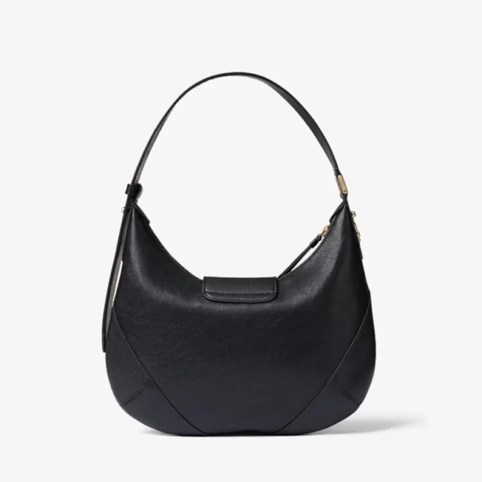 Bar Hobo Small Svart Biker-skinnväska Bar Hobo Small Svart Biker-skinnväska