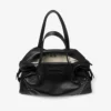 Bar Holdall Large Svart mjukkalvskinnsväska med texturerade stjärnor