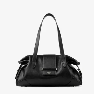 Bar Holdall Medium Svart bikerläderväska