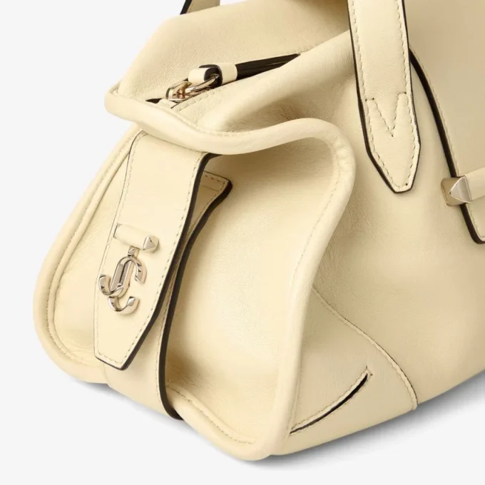 Bar Holdall Small Buttermilk Biker läderväska Bar Holdall Small Buttermilk Biker läderväska