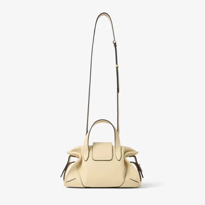 Bar Holdall Small Buttermilk Biker läderväska Bar Holdall Small Buttermilk Biker läderväska