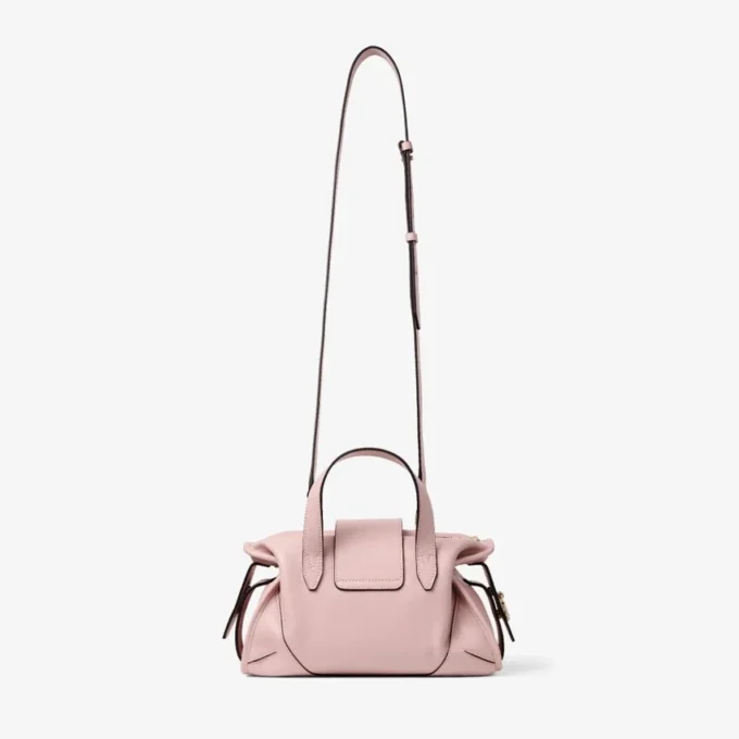 Bar Holdall Small Rose Biker läderväska Bar Holdall Small Rose Biker läderväska