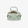 Bar Holdall Small Verde Biker läderväska Bar Holdall Small Verde Biker läderväska