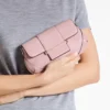 Bar-plånbok med kedja Plånbok i rosa Biker-läder med kedja Bar-plånbok med kedja Plånbok i rosa Biker-läder med kedja