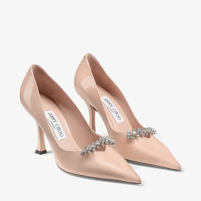 Belinda Pump 90 Macaron pumps i lackläder Belinda Pump 90 Macaron pumps i lackläder