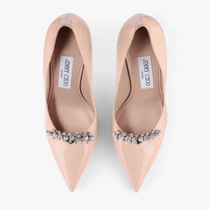 Belinda Pump 90 Macaron pumps i lackläder Belinda Pump 90 Macaron pumps i lackläder