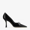 Belinda Pump 90 Svarta pumps i lackläder Belinda Pump 90 Svarta pumps i lackläder