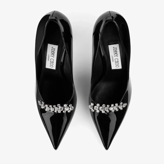 Belinda Pump 90 Svarta pumps i lackläder Belinda Pump 90 Svarta pumps i lackläder