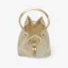 Bon Bon Champagne Metallic Mesh Bag Bon Bon Champagne Metallic Mesh Bag