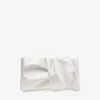Bonny Clutch – Clutchväska i elfenbensfärgad satin Bonny Clutch – Clutchväska i elfenbensfärgad satin