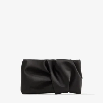 Bonny Clutch Svart satinclutch