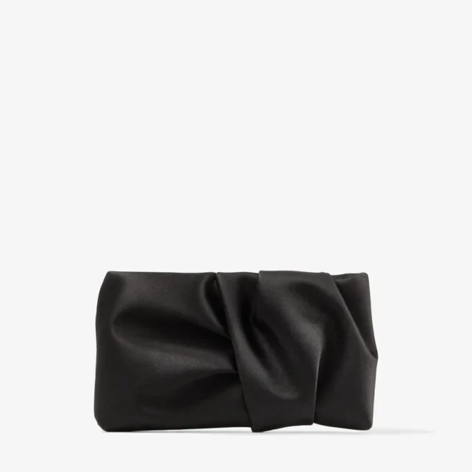 Bonny Clutch Svart satinclutch Bonny Clutch Svart satinclutch