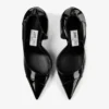 Brigitte 100 svarta pumps i lackläder Brigitte 100 svarta pumps i lackläder