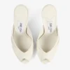 Brigitte Mule 100 Latte Mules i lackläder