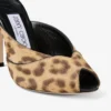 Brigitte Mule 100 Mules i naturligt ponnyskinn med leopardmönster Brigitte Mule 100 Mules i naturligt ponnyskinn med leopardmönster