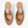 Brigitte Mule 100 – Mules i tofféfärgat mocka