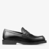 Buff Loafer Svarta loafers i boxkalvskinn