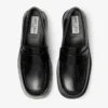 Buff Loafer Svarta loafers i boxkalvskinn