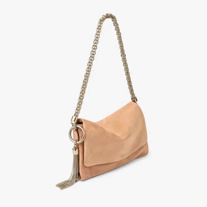 Callie Flap Toffee Suede axelväska Callie Flap Toffee Suede axelväska