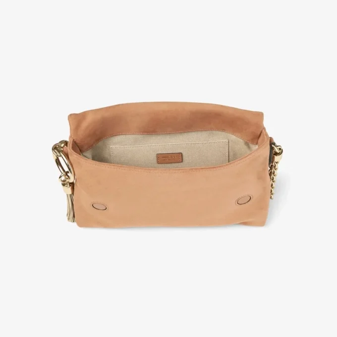 Callie Flap Toffee Suede axelväska Callie Flap Toffee Suede axelväska
