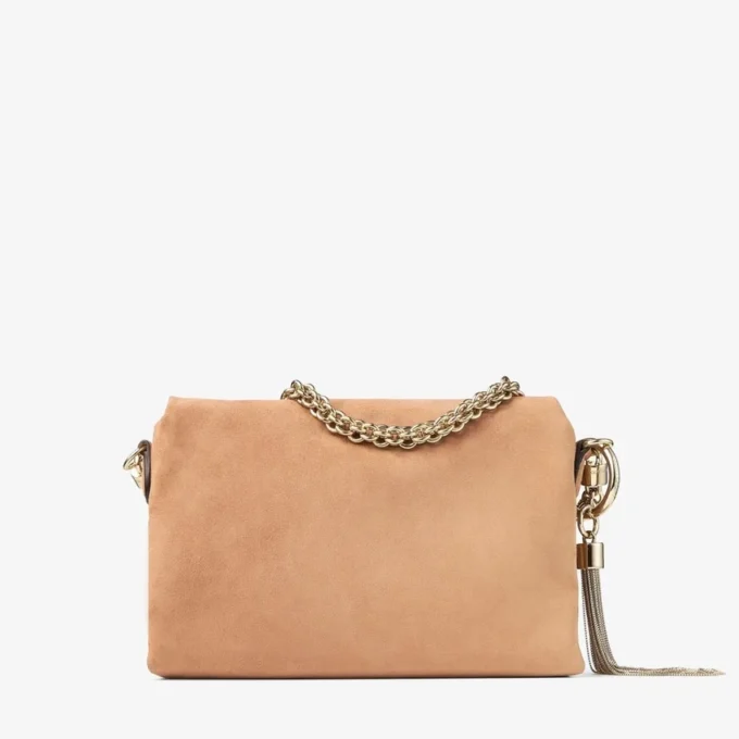 Callie Flap Toffee Suede axelväska Callie Flap Toffee Suede axelväska