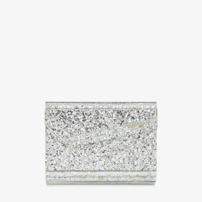 Candy Champagne grovglittrig akrylclutch Candy Champagne grovglittrig akrylclutch