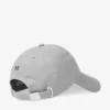 Cap 85 Grå och brittiskt grön basebollkeps i bomull med jimmy choo-logotyp Cap 85 Grå och brittiskt grön basebollkeps i bomull med jimmy choo-logotyp