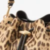 Cinch Medium naturfärgad ponnyväska med leopardmönster Cinch Medium naturfärgad ponnyväska med leopardmönster