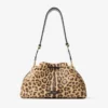 Cinch Medium naturfärgad ponnyväska med leopardmönster Cinch Medium naturfärgad ponnyväska med leopardmönster
