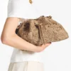 Cinch Medium naturfärgad vävd raffia-axelväska Cinch Medium naturfärgad vävd raffia-axelväska