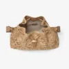Cinch Medium naturfärgad vävd raffia-axelväska Cinch Medium naturfärgad vävd raffia-axelväska