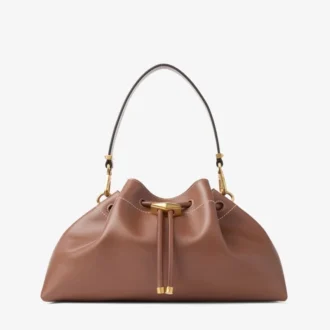 Cinch Medium Tan läderaxelväska