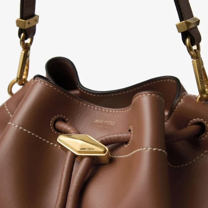 Cinch Medium Tan läderaxelväska Cinch Medium Tan läderaxelväska