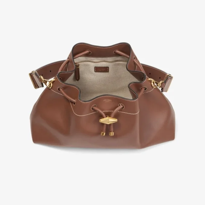 Cinch Medium Tan läderaxelväska Cinch Medium Tan läderaxelväska