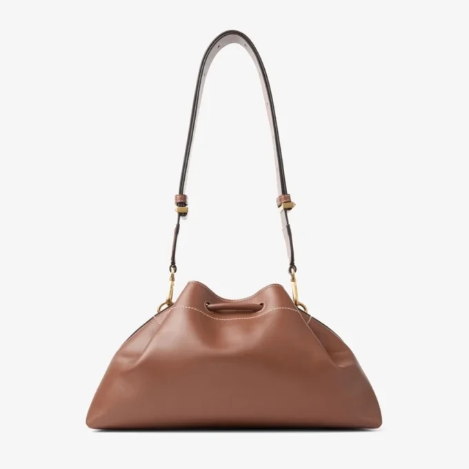Cinch Medium Tan läderaxelväska Cinch Medium Tan läderaxelväska