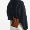 Cinch Mini Tan Suede Mini Bag Cinch Mini Tan Suede Mini Bag