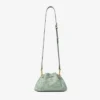 Cinch Small Verde jimmy choo axelväska i perforerat läder med snörning