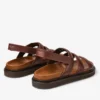 Cove-sandal Sandaler i vaxat kalvskinn i kastanjebrunt Cove-sandal Sandaler i vaxat kalvskinn i kastanjebrunt